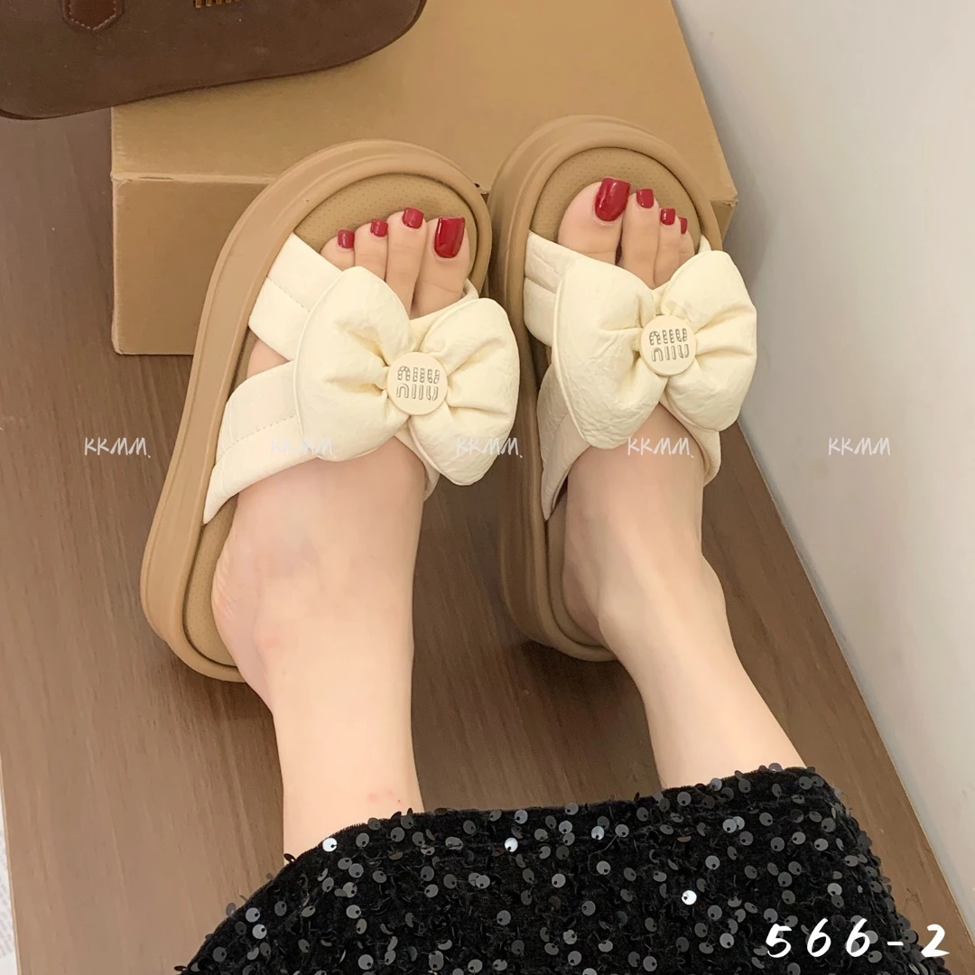 网红时尚休闲夏季软底防滑沙滩平底566-2#