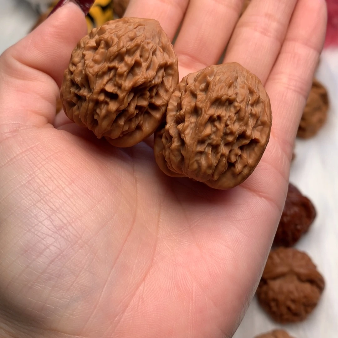 文玩核桃把件32全品蚂蚁纹