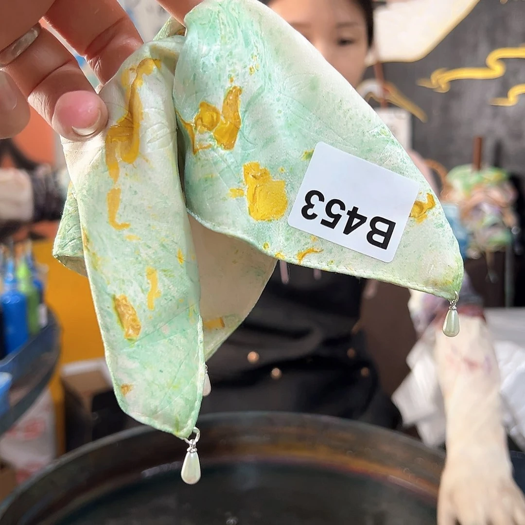 木***！453珍珠发圈手作