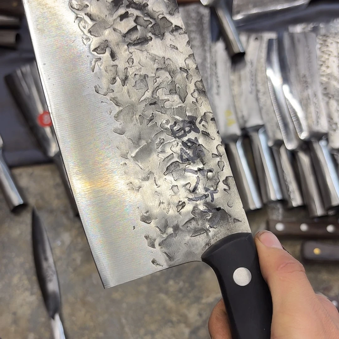 高碳锰钢云南阿老表手工刀