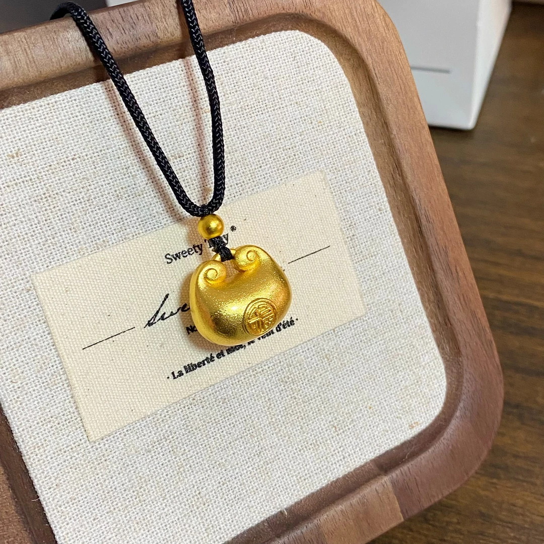 铜合金吊坠 铜合金新中式胖福时尚吊坠项链85——108