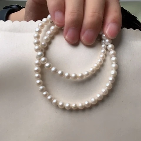 淡水珍珠未镶嵌颈饰