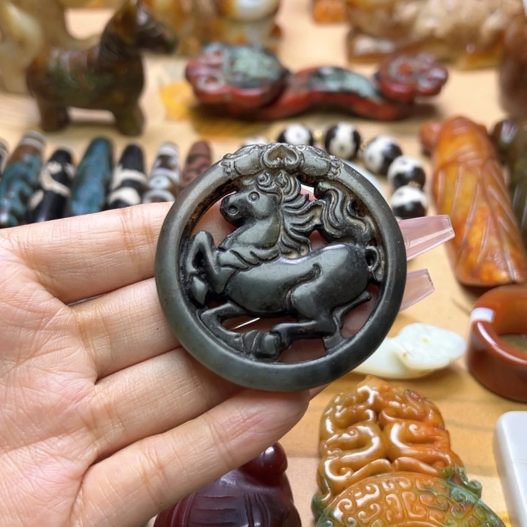 【闪购商品】蛇纹石玉颈饰未镶嵌