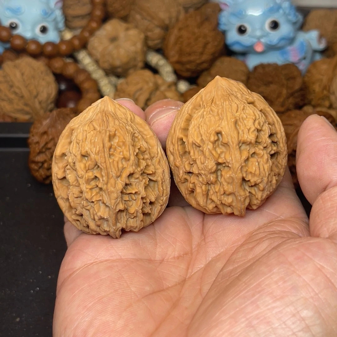 吊坠文玩核桃40全品无修大沽石