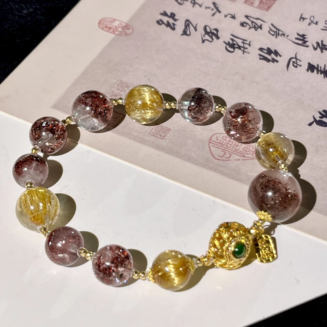 18K金草莓钛金设计款（多样性发其一）