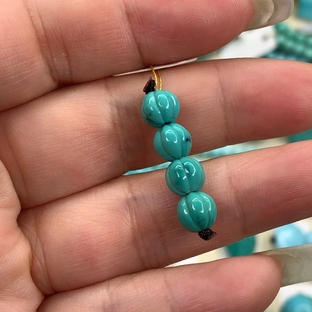 绿松石未镶嵌挂件