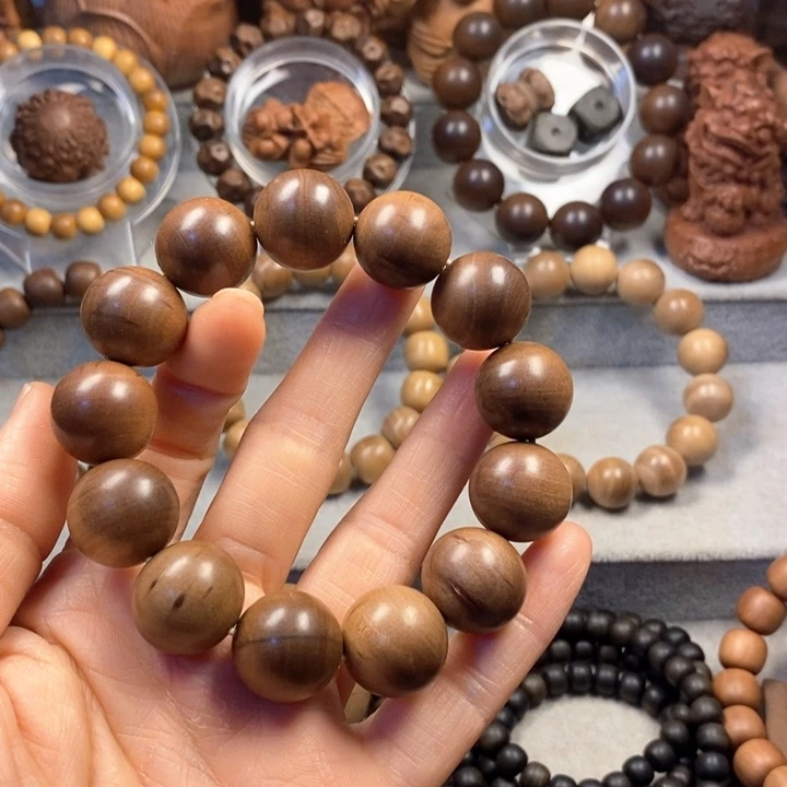 远***弟檀香木手串/手链老山檀奶香味1.8黑肉瑕疵品