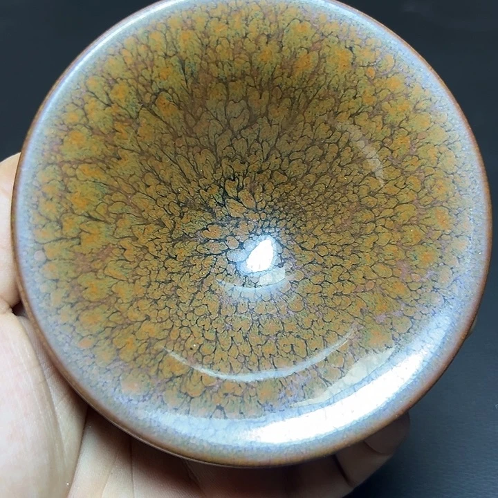 茶盏建盏花鹧鸪斑茶文化