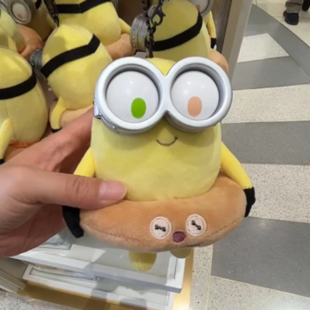 环球影城正品周边代购小黄人挂包链上新