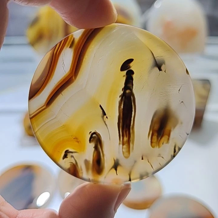 玛瑙/玉髓未镶嵌吊坠(不含链)46号