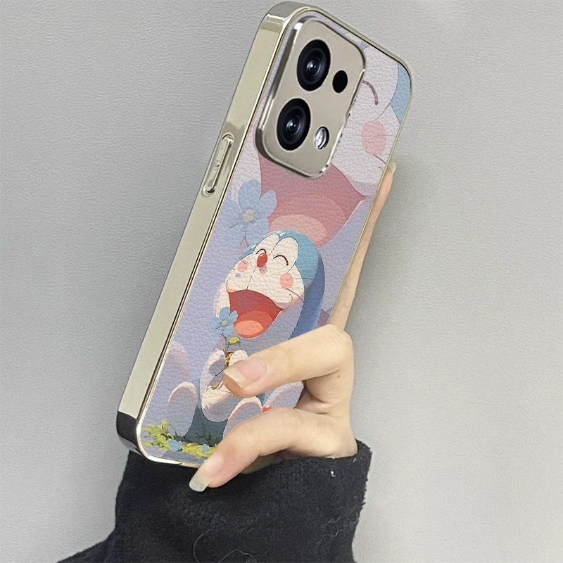 开心哆啦适用opporeno14手机壳reno13新款12oppofindx8x6x7ultra6