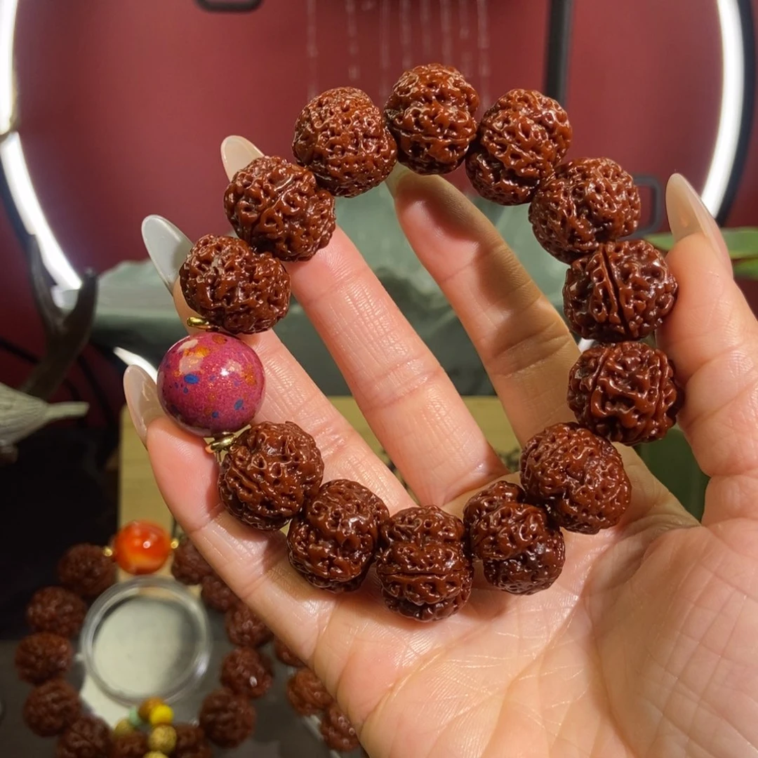 金刚菩提吊坠520粉。