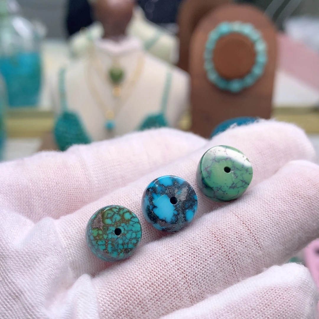 绿松石未镶嵌配饰