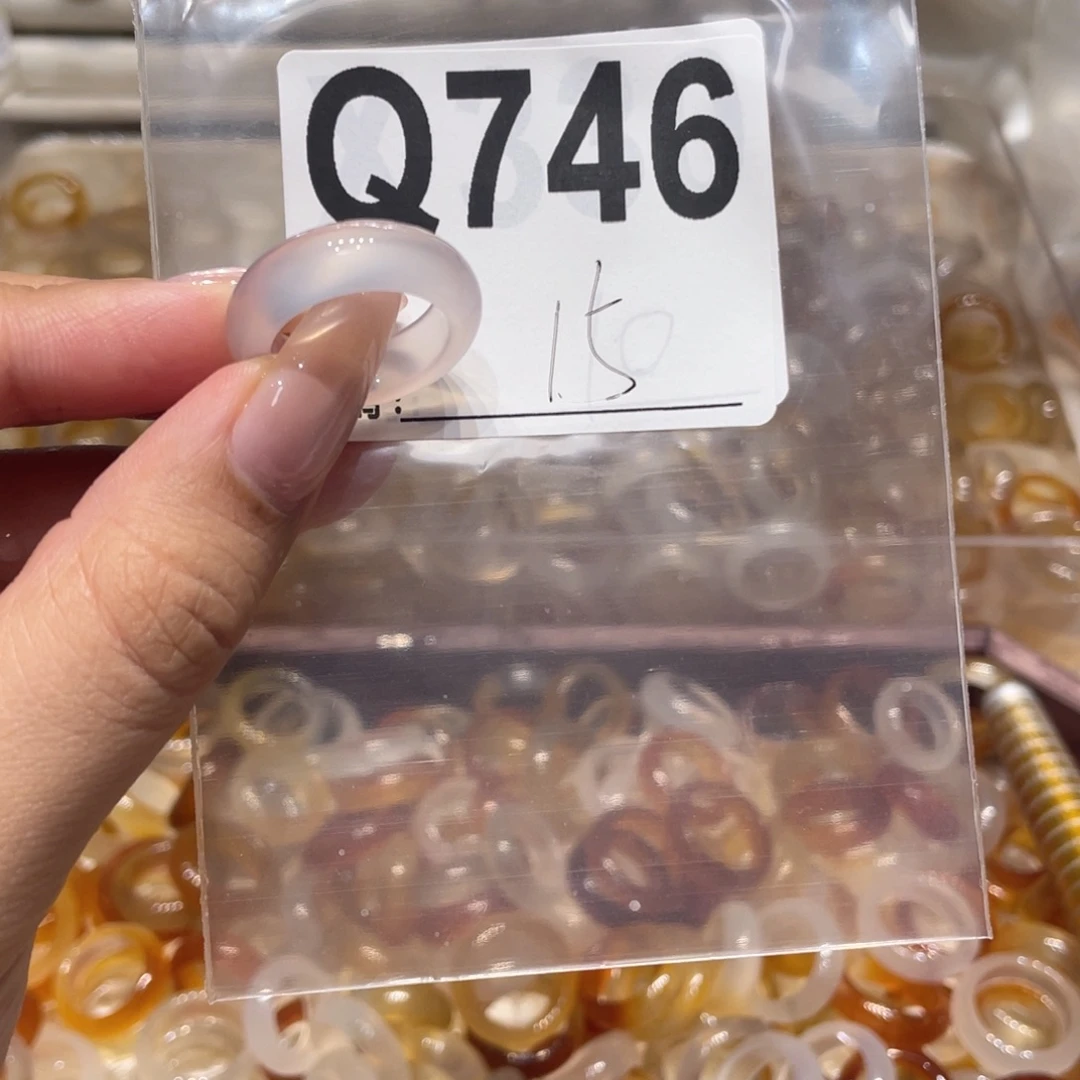 玛瑙/玉髓未镶嵌戒指746