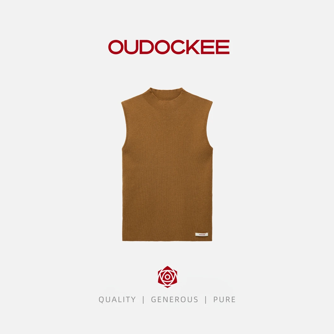 OUDOCKEE 鸥鸥【夏娃】坎肩上衣打底衫无袖针织衫 GACY737T