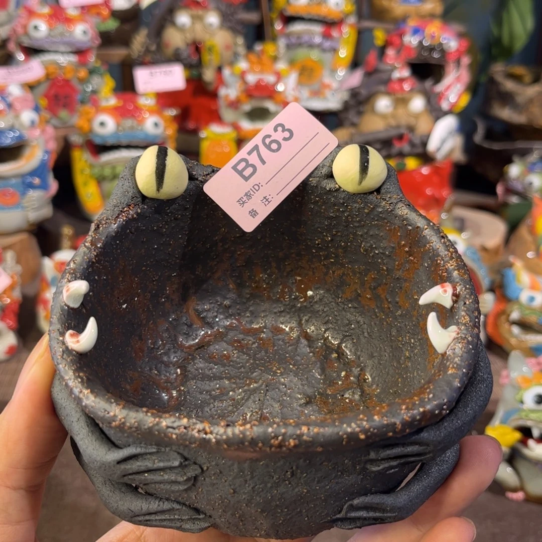 泥塑纯手工茶宠摆件