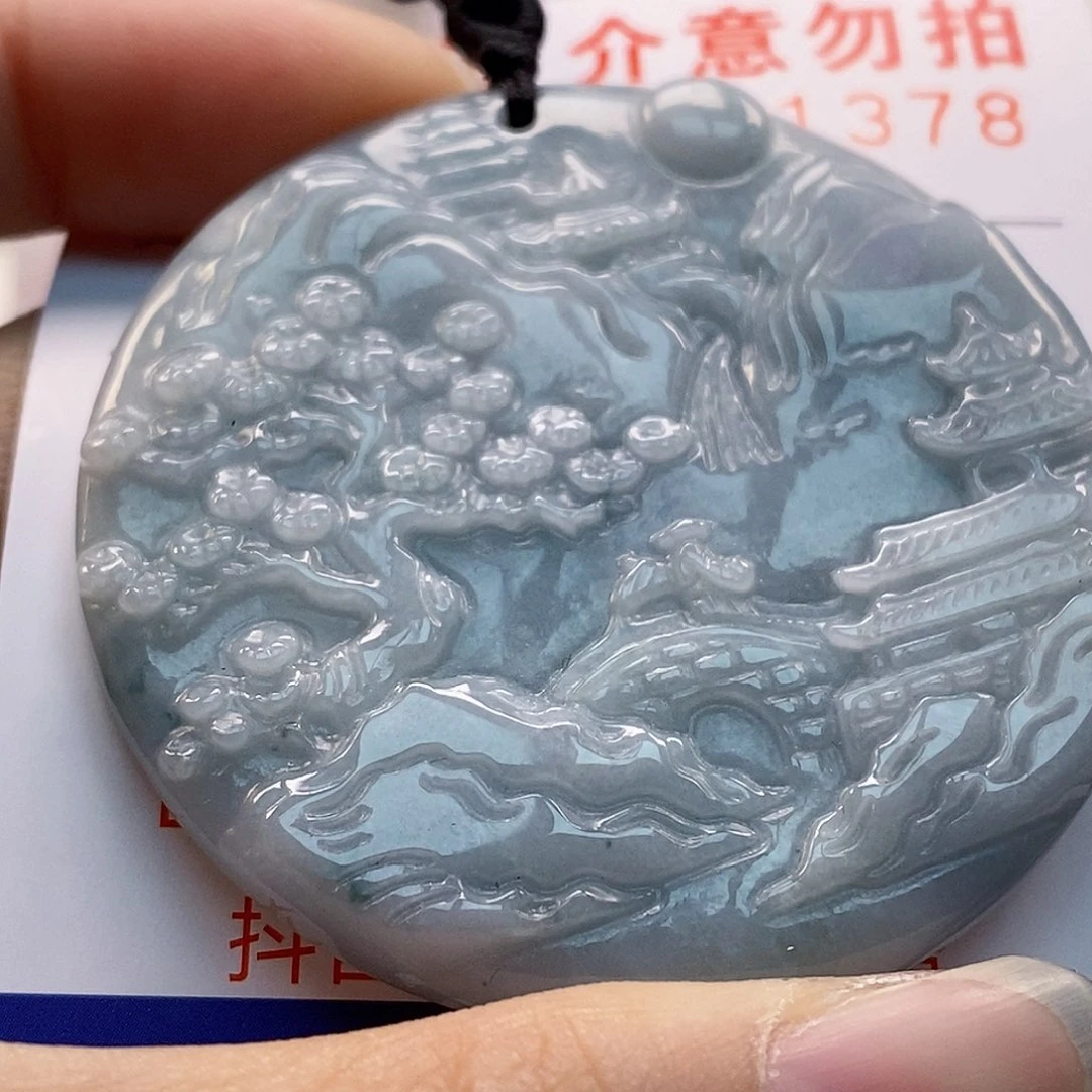 吊坠(不含链)未镶嵌翡翠