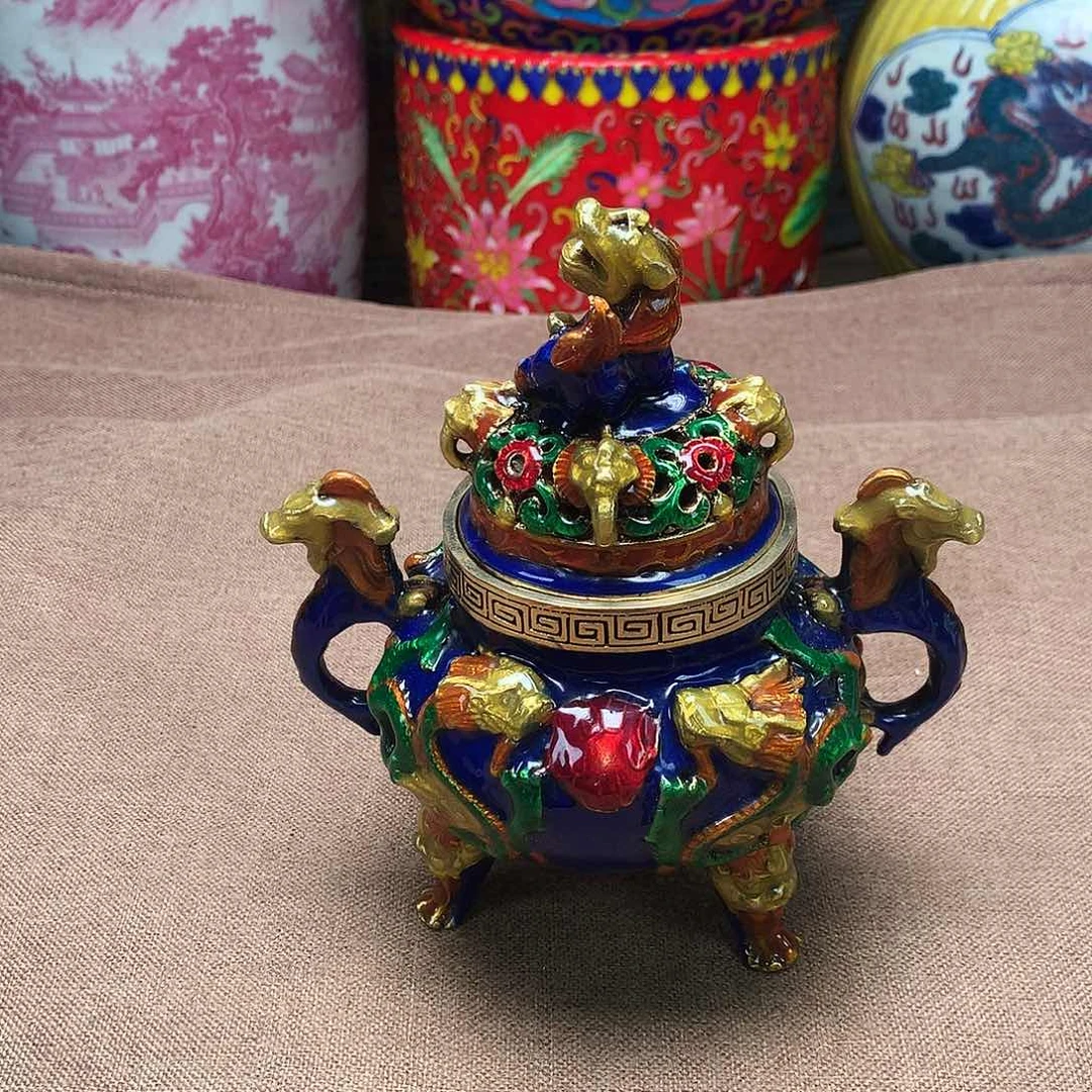 摆件景德镇瓷器花瓶