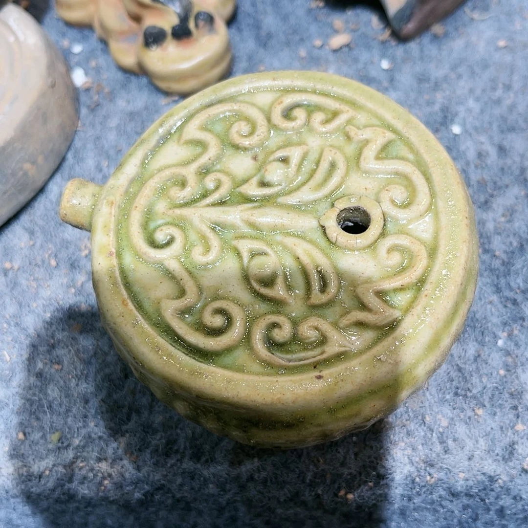幸**运瓦当摆件茶台的一