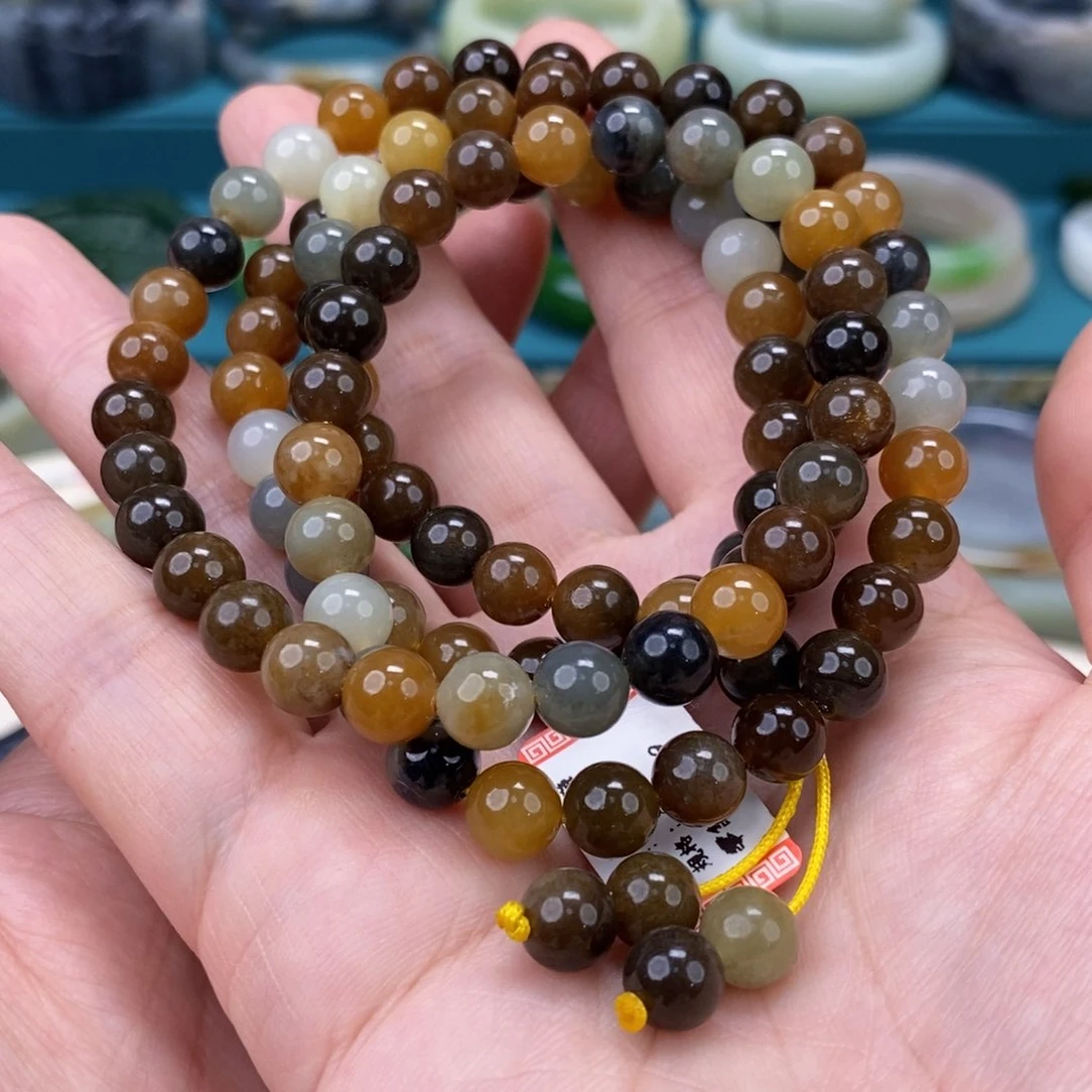 和田玉珠子8未镶嵌