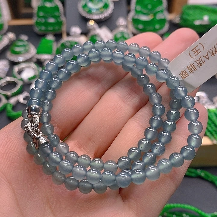 颈饰未镶嵌翡翠翡翠项链