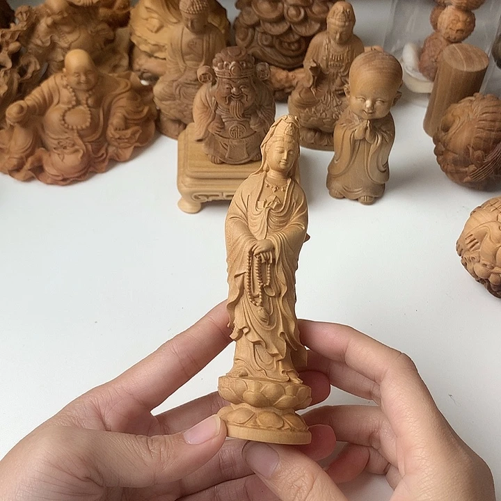 无事牌檀香木檀香念珠观音