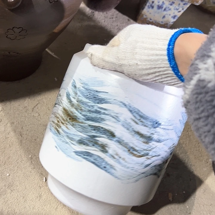 紫砂花盆花盆花盆