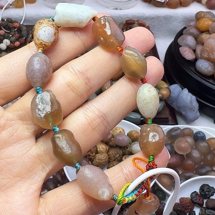 玛瑙/玉髓手链合金