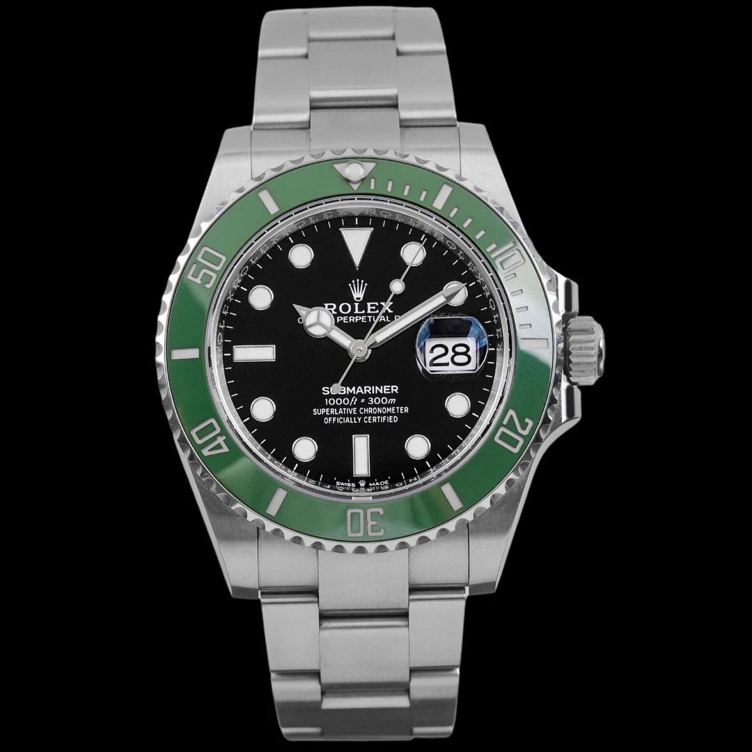 99新 Rolex/劳力士 大牛/23年全套二手/126610绿鬼/41盘/