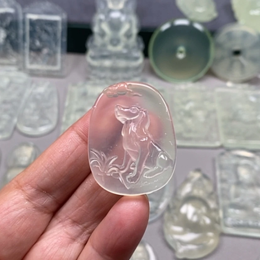 【闪购商品】岫玉吊坠(不含链)未镶嵌