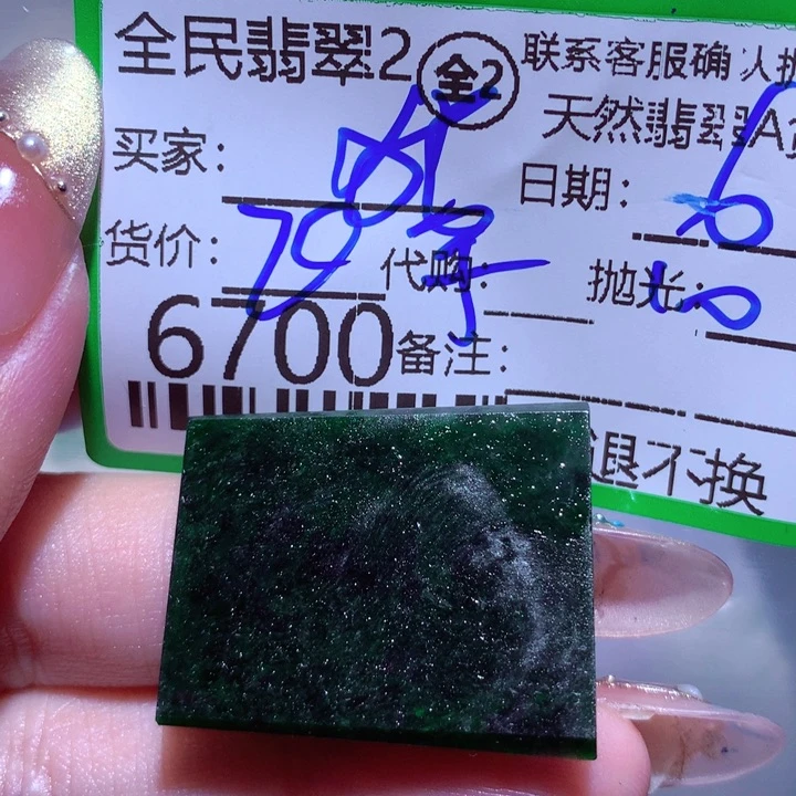 翡翠颈饰未镶嵌猫*鹰