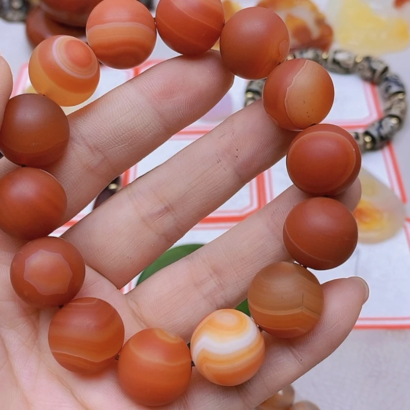 【闪购商品】玛瑙/玉髓未镶嵌珠宝半成品心*