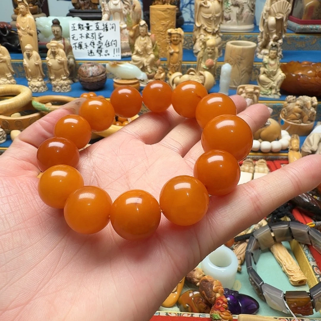 旗***生琥珀未镶嵌手链22222222222222