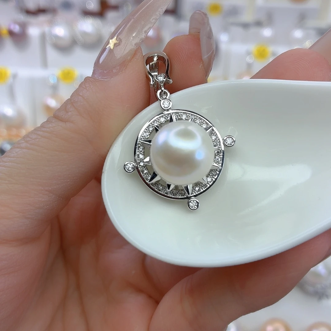 颈饰淡水珍珠合金