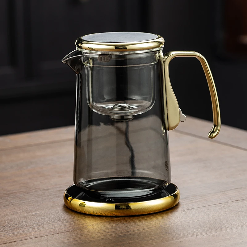 玻璃磁吸无杆飘逸杯茶水分离泡茶壶高档懒人泡茶器家用过滤冲茶器