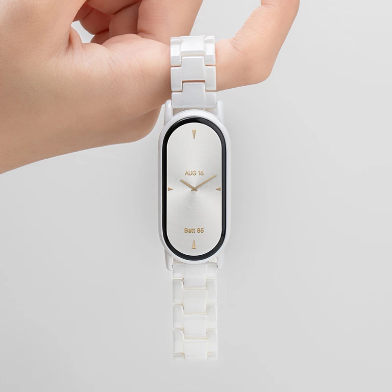 适用小米手环10/9表带8手环表带7陶瓷特别版运动陶瓷腕带夏天透气