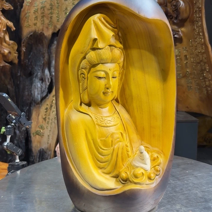 朗***者香樟木长30厘米高50