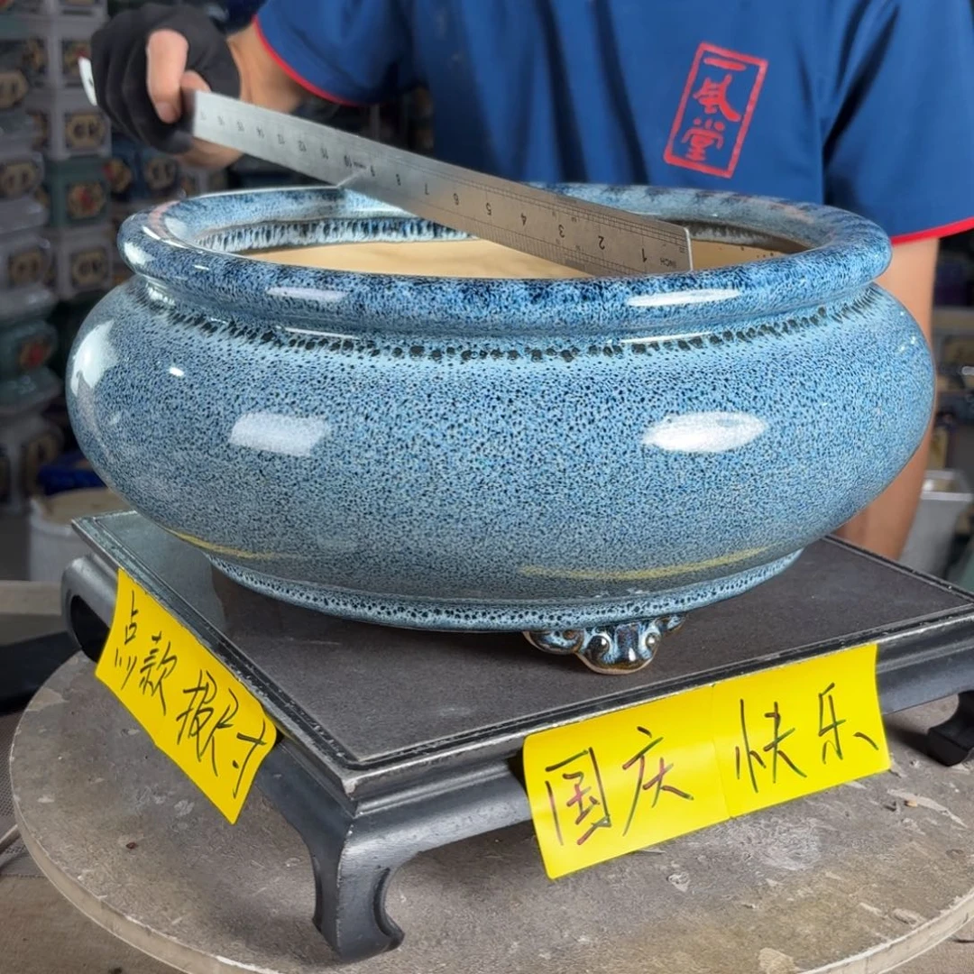 一风堂石湾花盆 内26*12