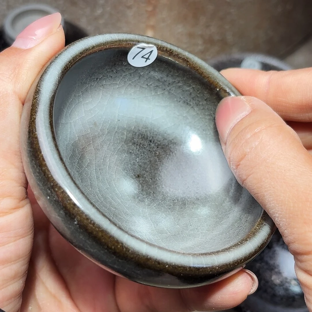 茶盏义兴龙窑建盏74微瑕