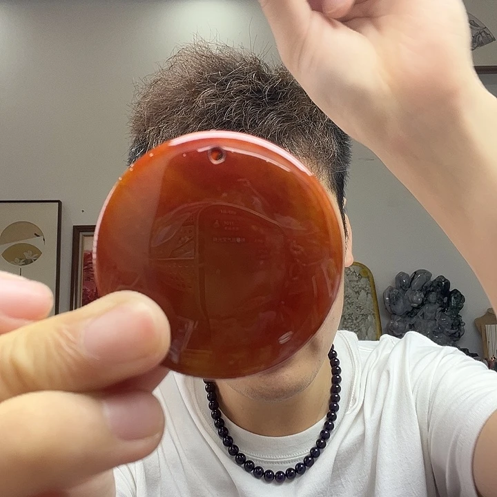 未镶嵌颈饰玛瑙/玉髓战国红