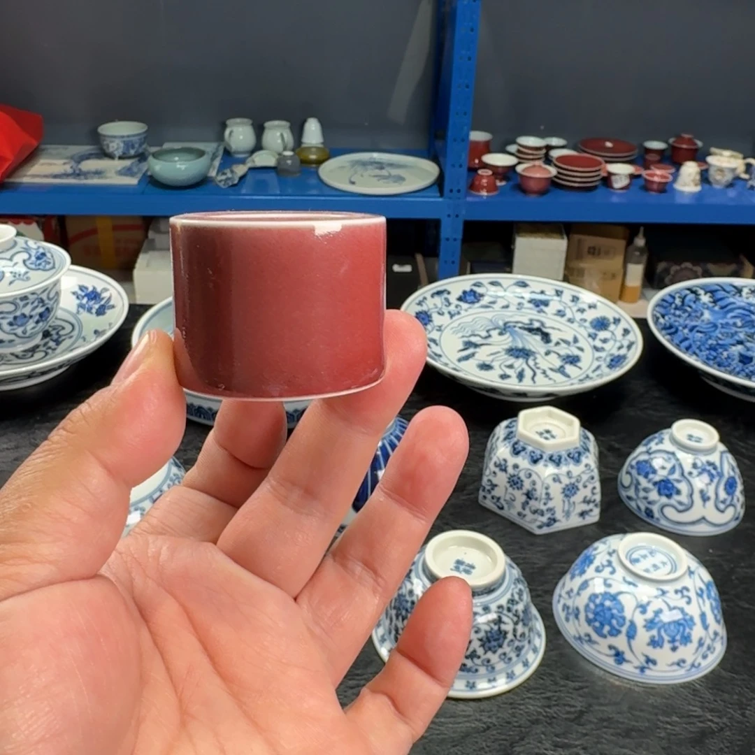 豇豆红扳指小盖置