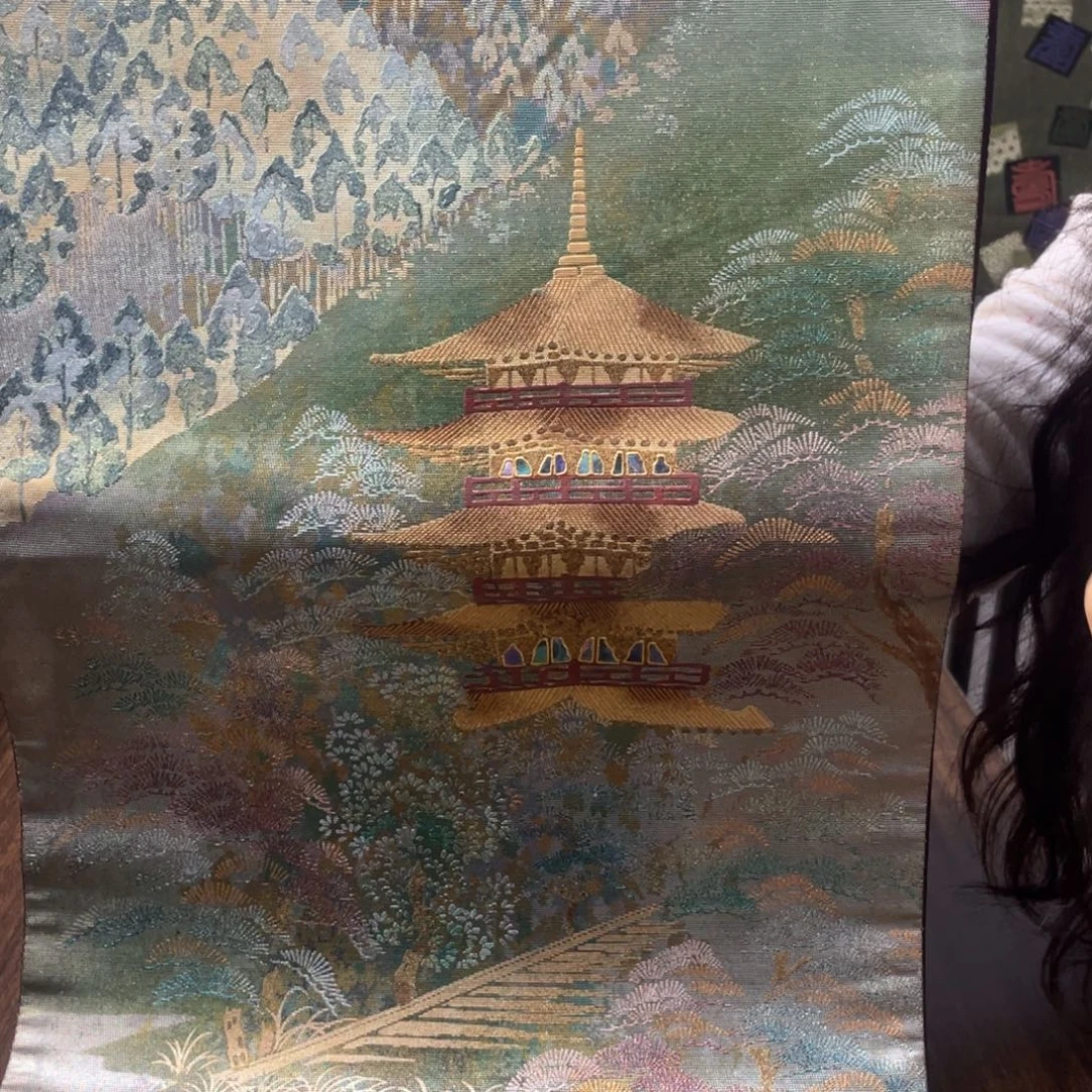 织绣唐锦西阵织桌旗