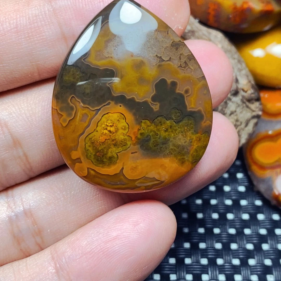 未镶嵌吊坠(不含链)玛瑙/玉髓(*土