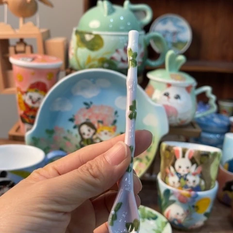 炉景德镇釉下手绘陶瓷