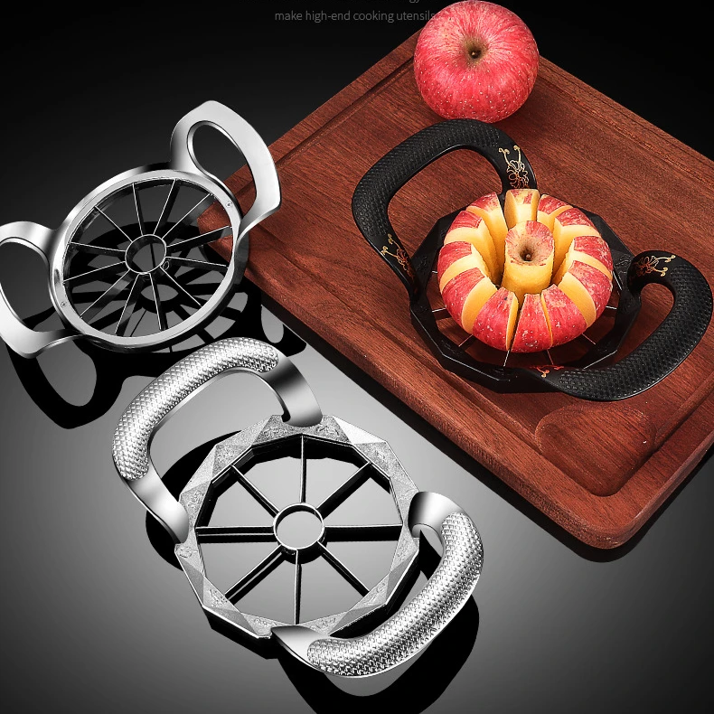 岛奇切锌合金厨房工具水果切片器创意便携分割分瓣去核器切水果