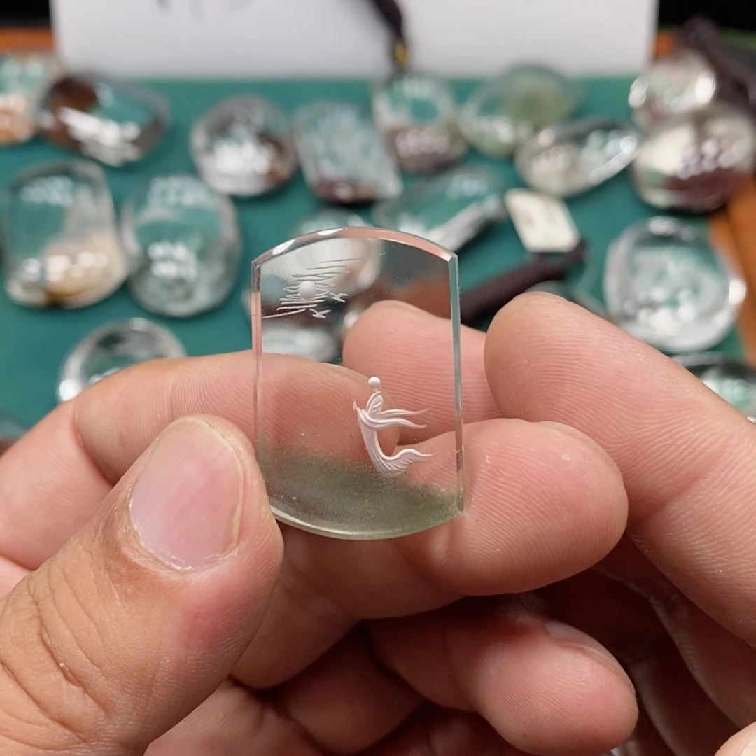 未镶嵌颈饰水晶天然