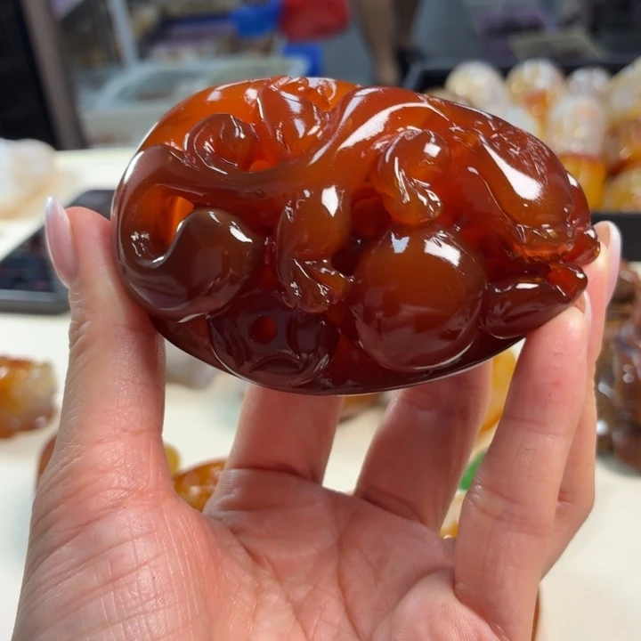 玛瑙/玉髓吊坠(不含链)未镶嵌