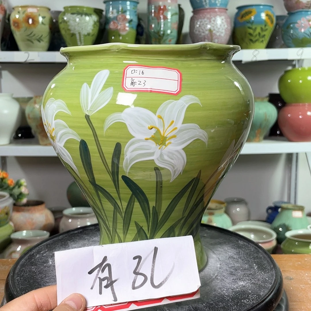 景德镇陶瓷花盆123