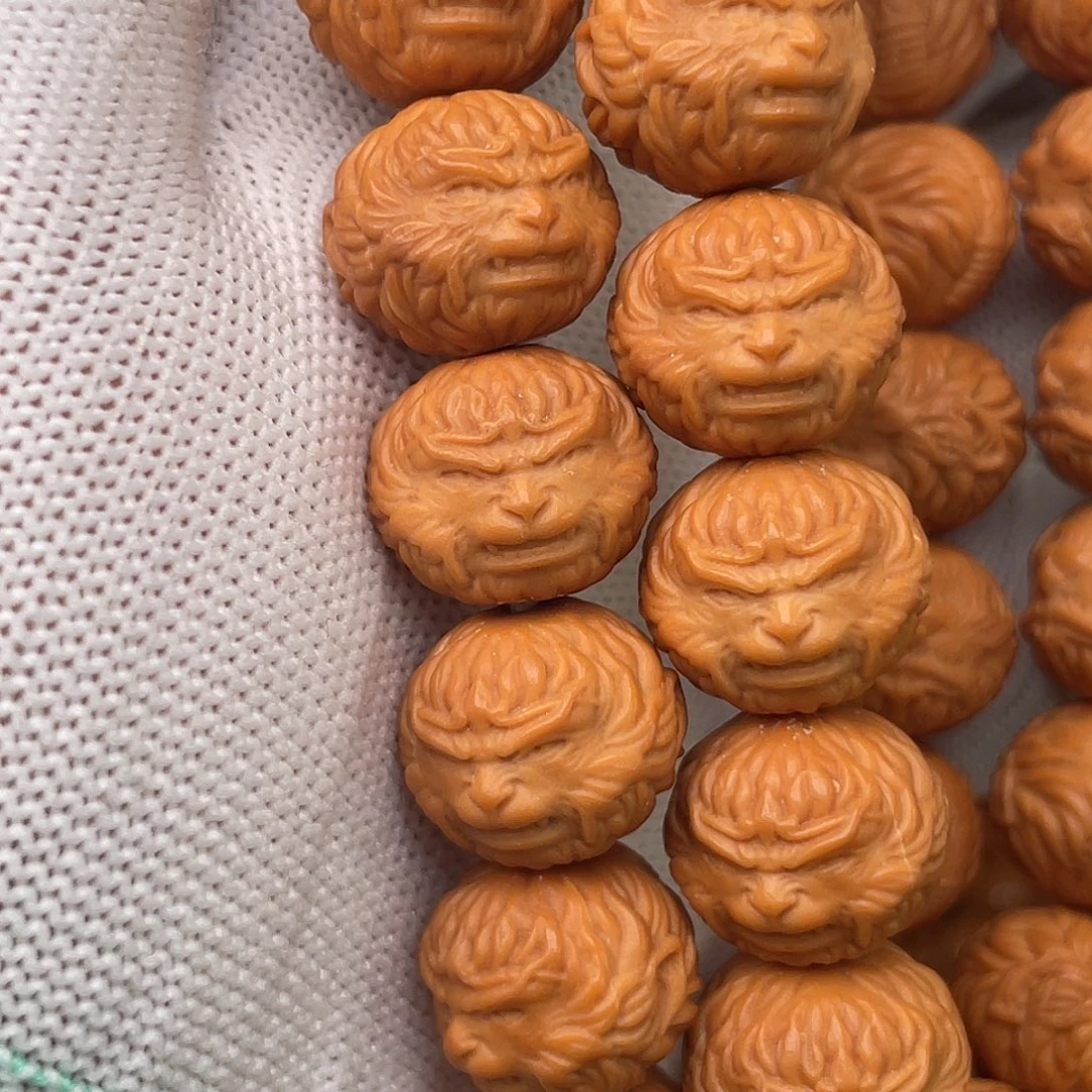 放***头猴头核桃吊坠大圣15两串