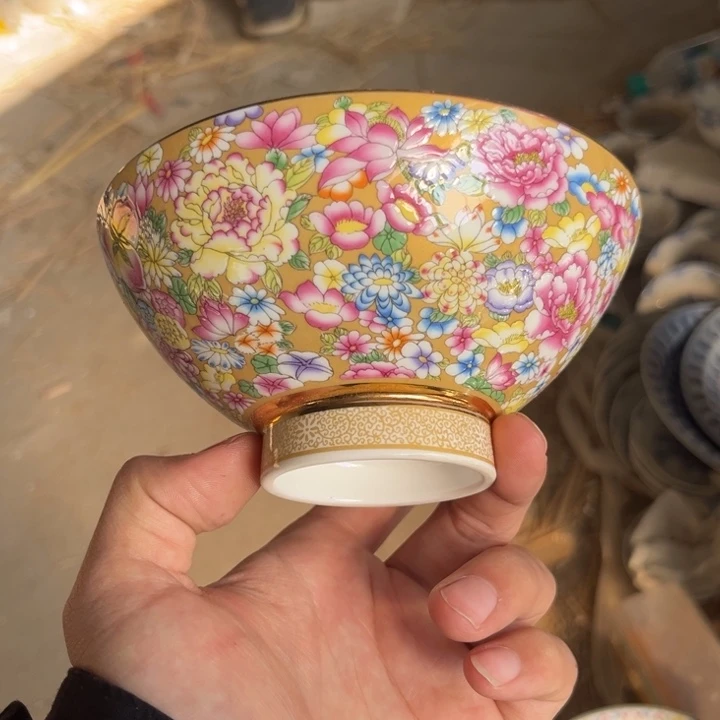 碗陶景德镇高温细白瓷餐具